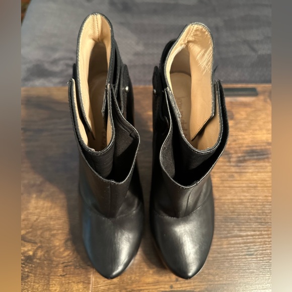 Jean-Michel Casabat Black Stiletto Ankle Boots Sz8 - Picture 2 of 5